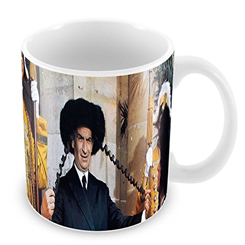 Mug Rabbi Jacob Peot papillote Louis de Funès von Fabulous