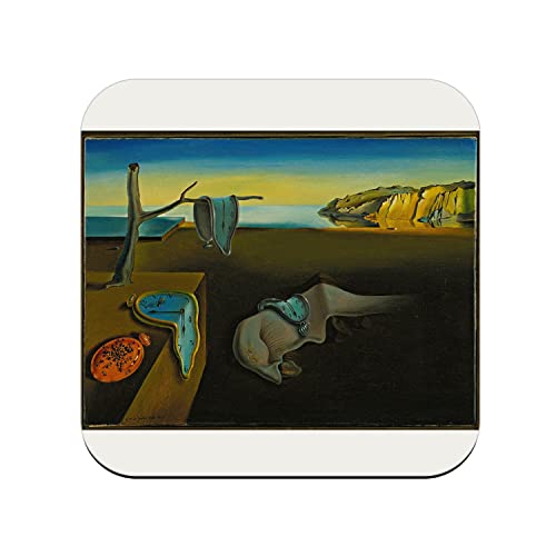 Untersetzer aus Kork – Salvadore Dali Persistance des Gedächtnisses Surrealismus – 6 Stück (95 x 95 mm) von fabulous