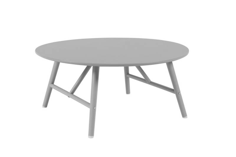 faee Couchtisch Glädje, rund, Platte grau lackiert, Gestell aus Metall von faee