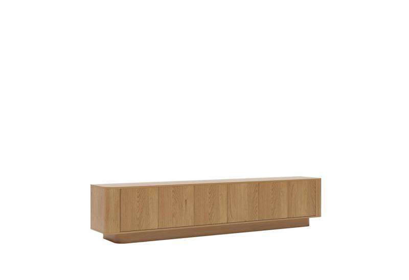 faee Lowboard Plass, 6 Türen mit Push-to-open, Eiche furniert von faee