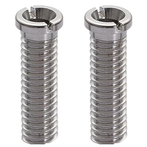 Edelstahl Hohlschrauben für Spüle, M12 x 45 mm, 2 Stück, Siebkorbventil Zubehör FüR KüChen- & BadspüLen von fairytell