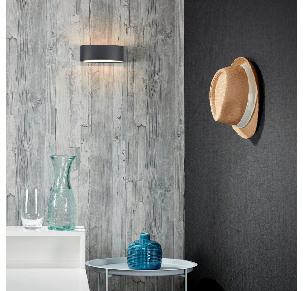 famlights Außen-Wandleuchte famlights, LED Wandleuchte Sharp Aluminium in Anthrazit, LED famlights Außen-Wandleuchte famlights, LED Wandleuchte Sharp Aluminium in Anthrazit, LED von famlights