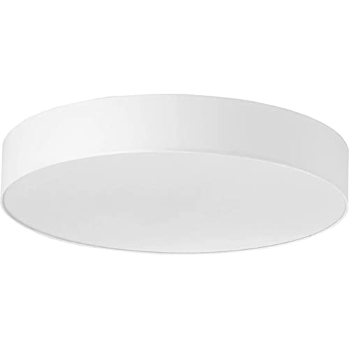 famlights Deckenleuchte Deckenlampe & Deckenlichter in Weiß 6-flammig Modern zeitlose MARIAN E27 Stoff Esszimmer Küche | 6-flammig von famlights
