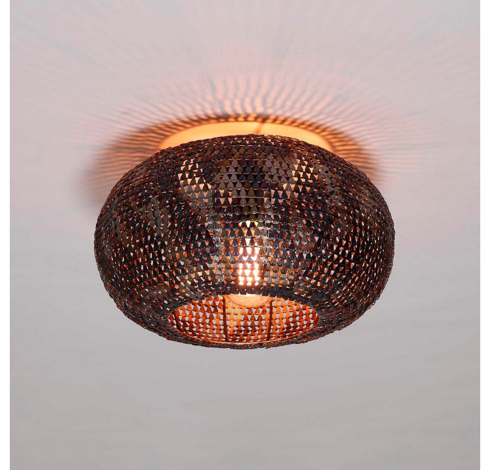 famlights Deckenleuchten famlights, Deckenleuchte Alissa in Grau E27 famlights Deckenleuchten famlights, Deckenleuchte Alissa in Grau E27 von famlights