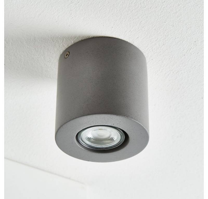 famlights Deckenstrahler famlights, Deckenleuchte Monique aus Beton in Grau GU10 1 x 6 W von famlights