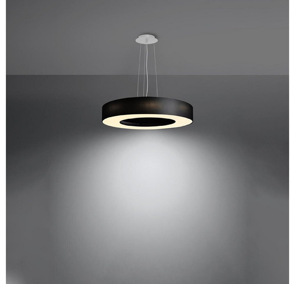 famlights Hängeleuchte, Pendelleuchte Shania in Schwarz E27 5-flammig 120x500mm, keine Angabe, Leuchtmittel enthalten: Nein, warmweiss, Hängeleuchte, Pendellampe, Pendelleuchte von famlights