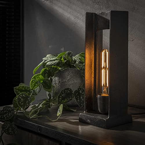 famlights Industrie Tischlampe vintage Metall Wohnzimmerlampe/Nachttischlampe Vintage Landhaus Industrial retro Schlafzimmer Wohnzimmer/Steampunk Tischleuchte/designer Stehlampe Tischlampe e27 von famlights