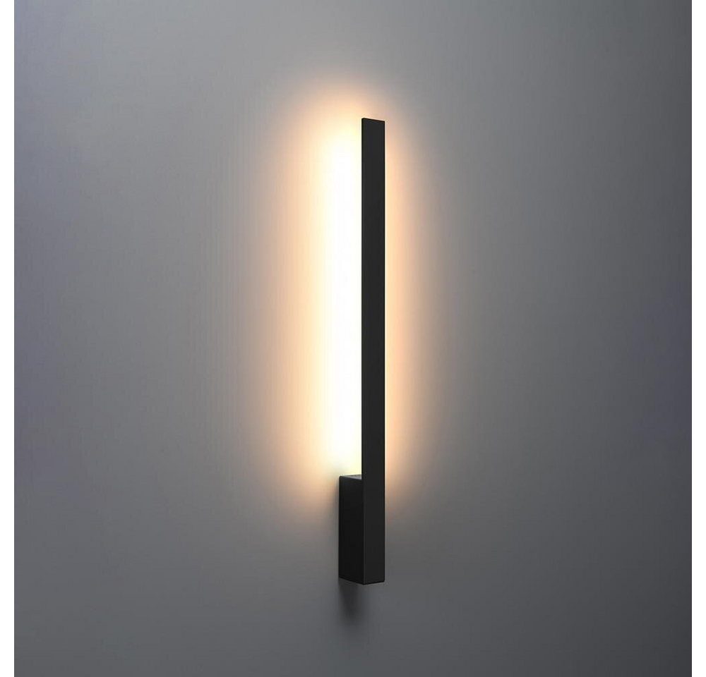 famlights LED Wandleuchte Lahti, Farbe: Schwarz, Leistung: 15 W, Leuchtmittel enthalten: Ja, fest verbaut, LED,, Warmweiß famlights LED Wandleuchte Lahti, Farbe: Schwarz, Leistung: 15 W, Leuchtmittel enthalten: Ja, fest verbaut, LED,, Warmweiß von famlights