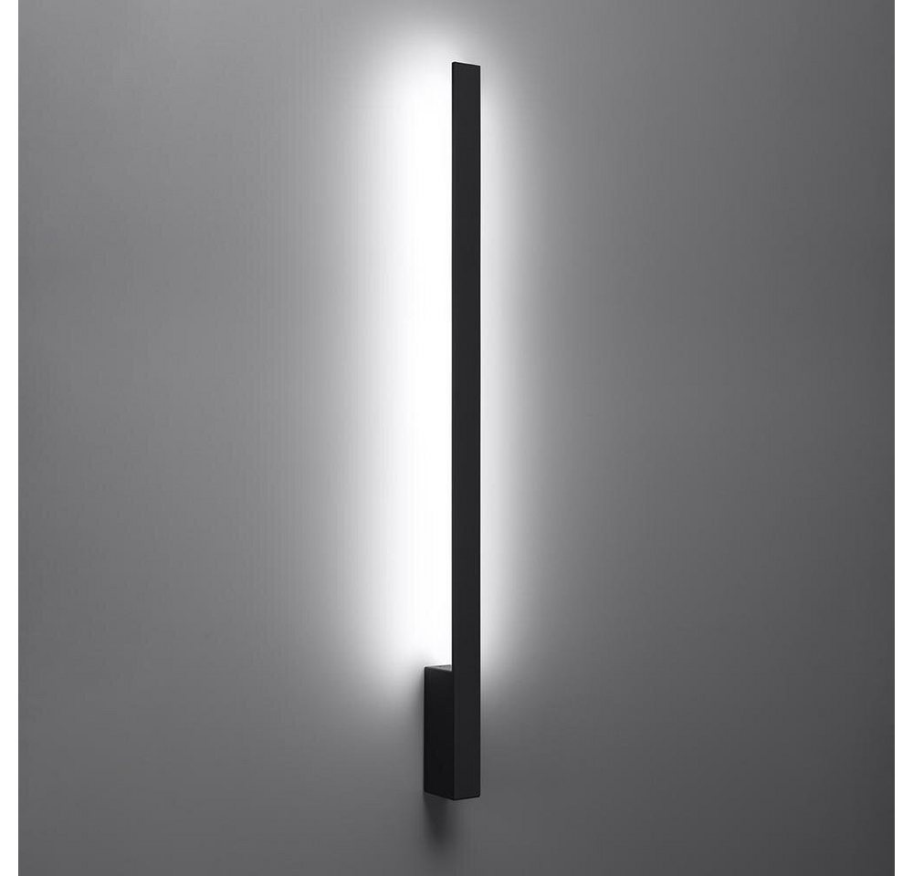 famlights LED Wandleuchte Lahti, Farbe: Schwarz, Leistung: 20 W, Leuchtmittel enthalten: Ja, fest verbaut, LED,, Neutralweiß famlights LED Wandleuchte Lahti, Farbe: Schwarz, Leistung: 20 W, Leuchtmittel enthalten: Ja, fest verbaut, LED,, Neutralweiß von famlights