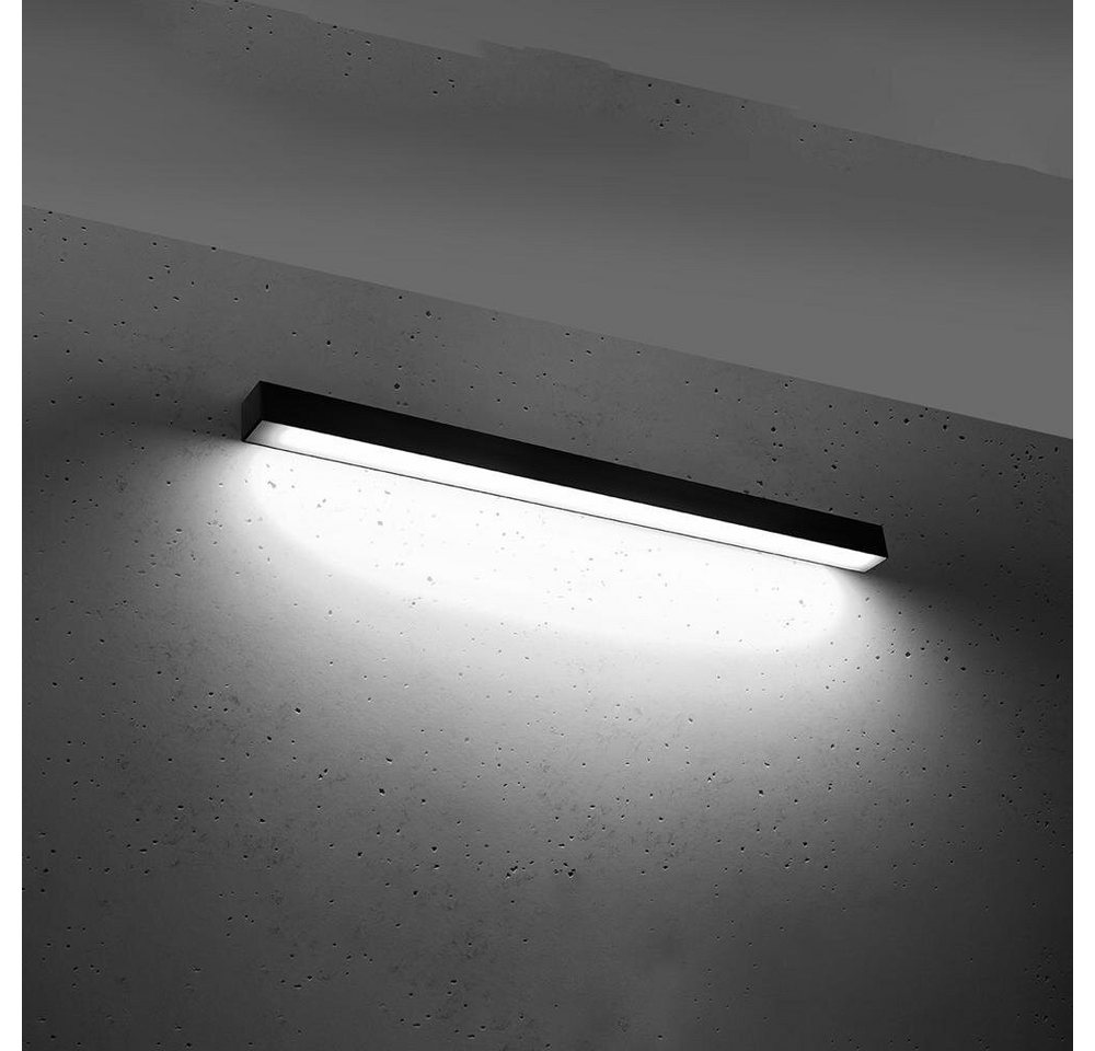 famlights LED Wandleuchte Pinne, Farbe: Schwarz, Leistung: 25 W, Leuchtmittel enthalten: Ja, fest verbaut, LED,, Neutralweiß famlights LED Wandleuchte Pinne, Farbe: Schwarz, Leistung: 25 W, Leuchtmittel enthalten: Ja, fest verbaut, LED,, Neutralweiß von famlights