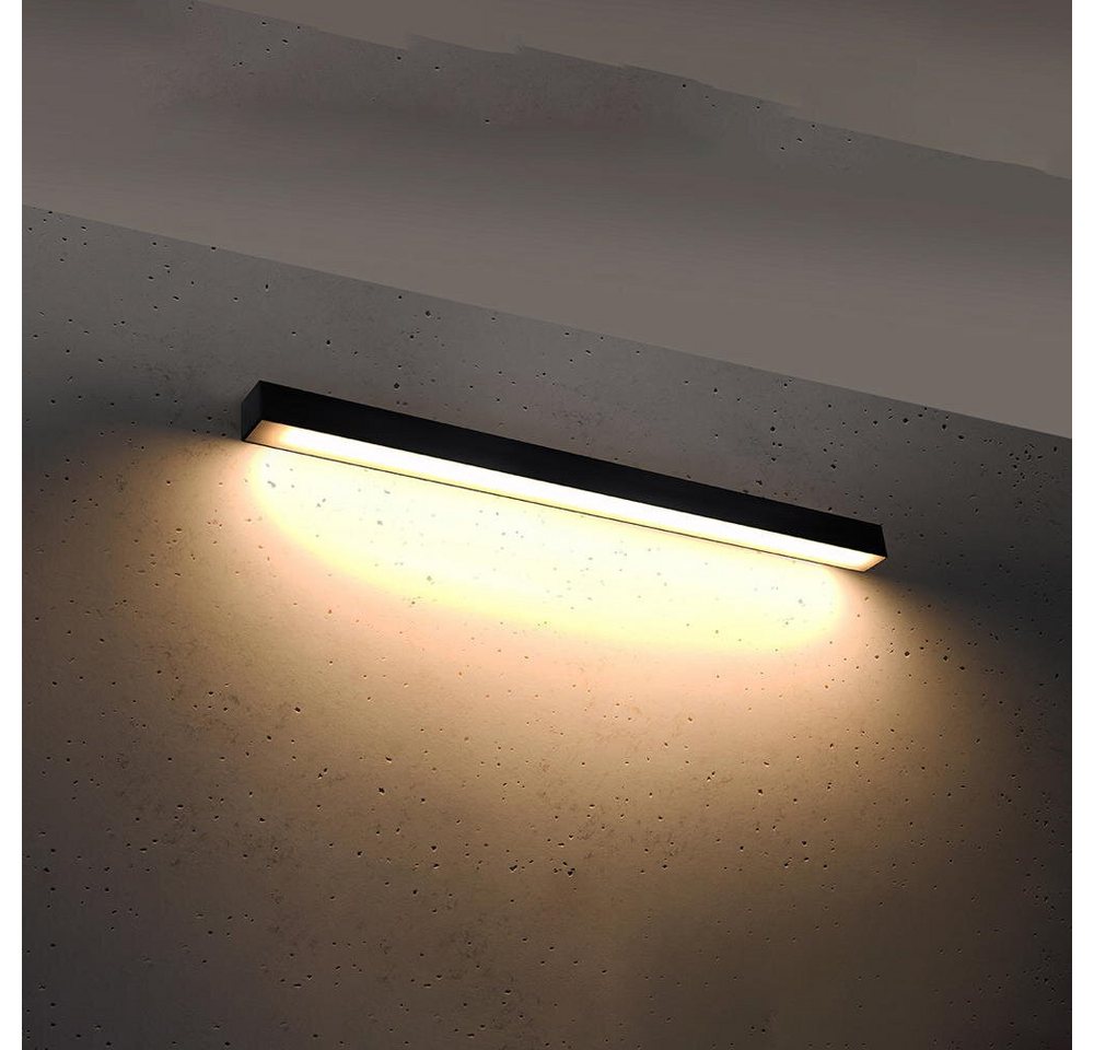famlights LED Wandleuchte Pinne, Farbe: Schwarz, Leistung: 25 W, Leuchtmittel enthalten: Ja, fest verbaut, LED,, Warmweiß famlights LED Wandleuchte Pinne, Farbe: Schwarz, Leistung: 25 W, Leuchtmittel enthalten: Ja, fest verbaut, LED,, Warmweiß von famlights