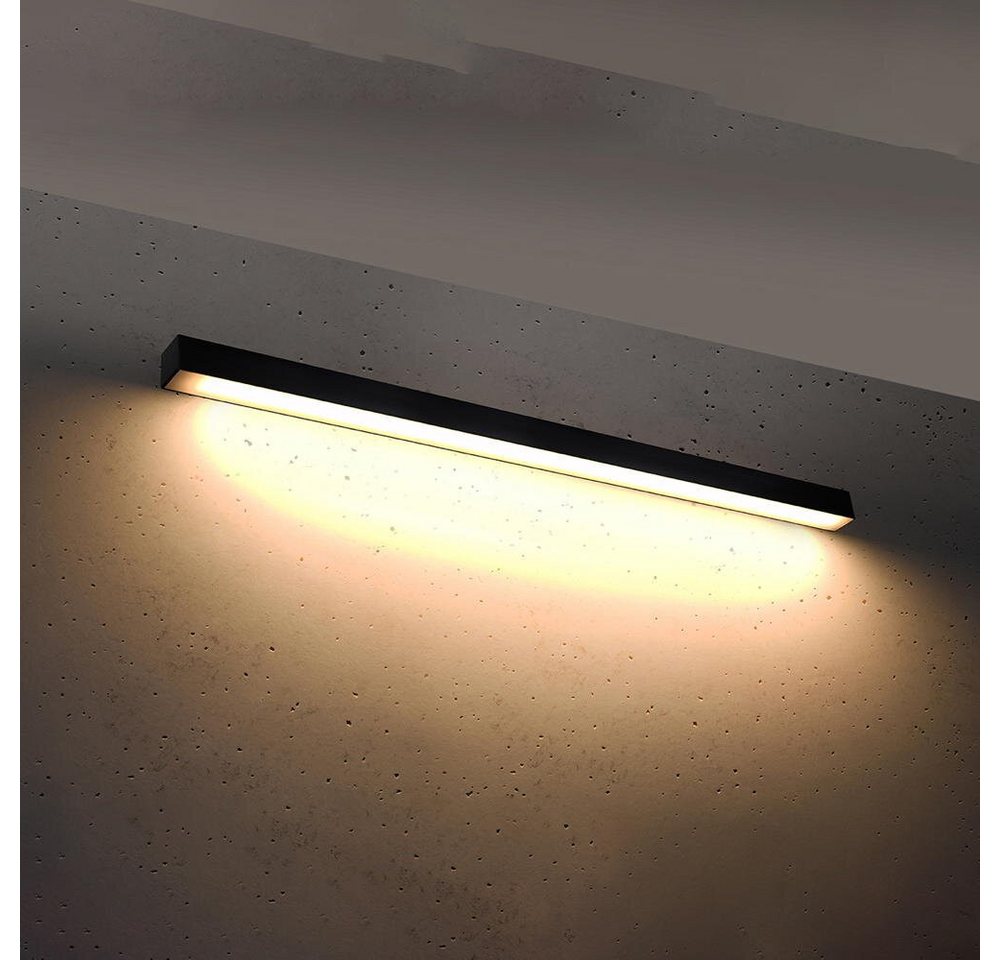 famlights LED Wandleuchte Pinne, Farbe: Schwarz, Leistung: 31 W, Leuchtmittel enthalten: Ja, fest verbaut, LED,, Warmweiß famlights LED Wandleuchte Pinne, Farbe: Schwarz, Leistung: 31 W, Leuchtmittel enthalten: Ja, fest verbaut, LED,, Warmweiß von famlights