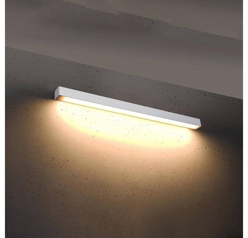 famlights LED Wandleuchte Pinne, Farbe: Weiß, Leistung: 25 W, Leuchtmittel enthalten: Ja, fest verbaut, LED,, Warmweiß von famlights