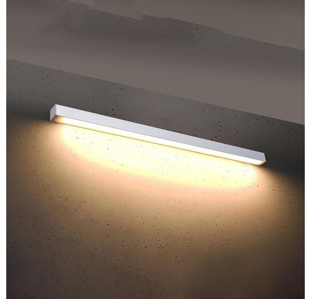 famlights LED Wandleuchte Pinne, Farbe: Weiß, Leistung: 31 W, Leuchtmittel enthalten: Ja, fest verbaut, LED,, Warmweiß famlights LED Wandleuchte Pinne, Farbe: Weiß, Leistung: 31 W, Leuchtmittel enthalten: Ja, fest verbaut, LED,, Warmweiß von famlights