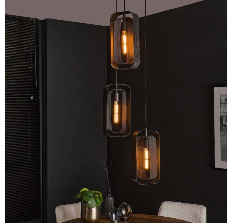 famlights Pendelleuchte Orson, Ausführung: 3-flammig, :, kein Leuchtmittel enthalten, 2700 von famlights