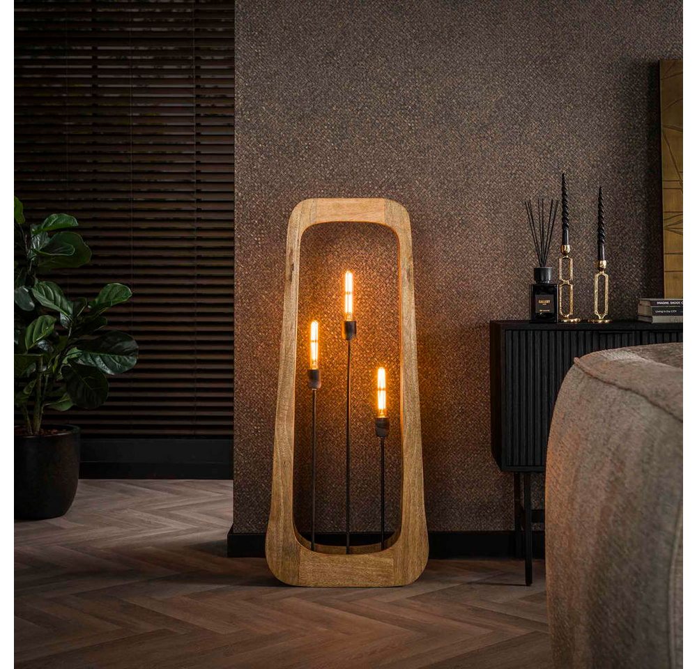 famlights Stehlampe famlights, Stehleuchte Baila in Natur E27 3-flammig famlights Stehlampe famlights, Stehleuchte Baila in Natur E27 3-flammig von famlights