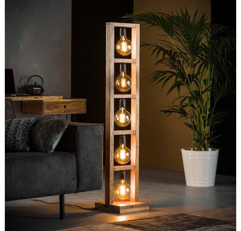 famlights Stehlampe famlights, Stehleuchte Patricia in Natur E27 5-flammig famlights Stehlampe famlights, Stehleuchte Patricia in Natur E27 5-flammig von famlights