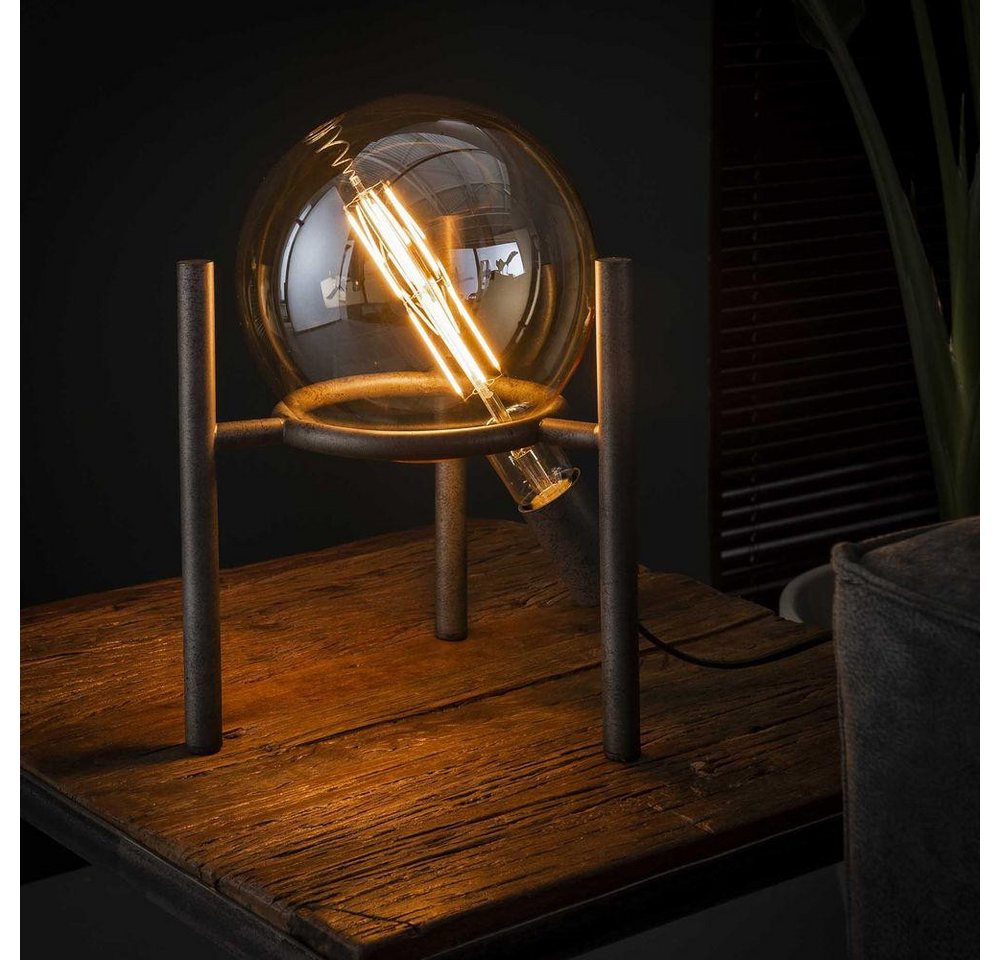 famlights Tischleuchte famlights, Tischleuchte Alisa in Silber aus Metall E27, ohne famlights Tischleuchte famlights, Tischleuchte Alisa in Silber aus Metall E27, ohne von famlights