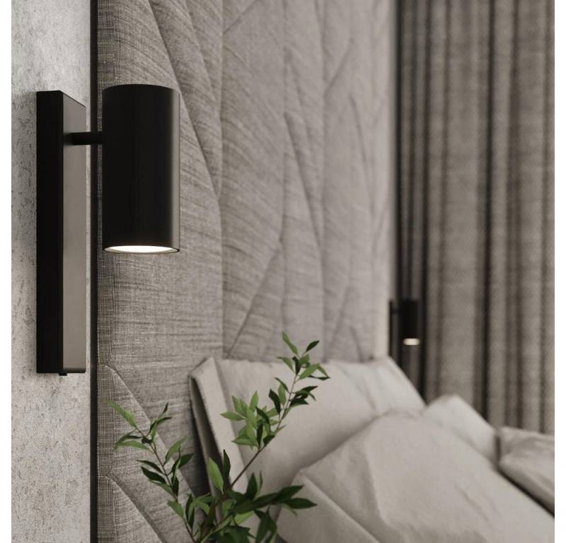 famlights Wandleuchte Utti, Farbe: Schwarz, :, kein Leuchtmittel enthalten, 2700 von famlights