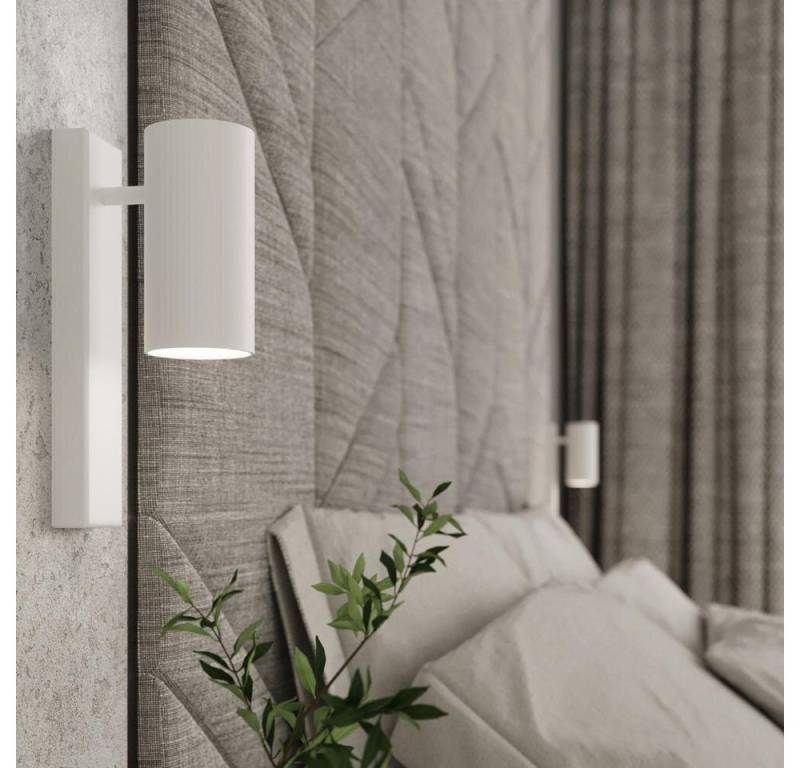 famlights Wandleuchte Utti, Farbe: Weiß, :, kein Leuchtmittel enthalten, 2700 von famlights