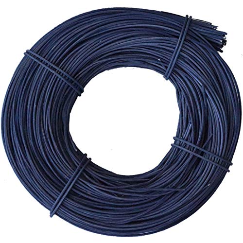 famos Peddigrohr/Flechtmaterial 2 mm/ca. 250g (dunkelblau) von famos