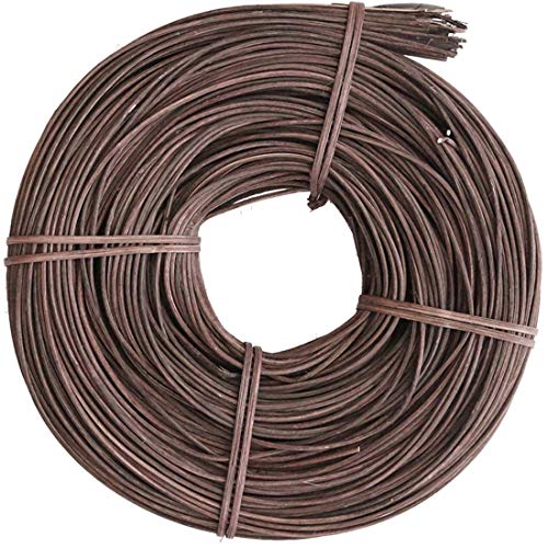 famos Peddigrohr/Flechtmaterial 2 mm/ca. 250g (Dunkelbraun) von famos