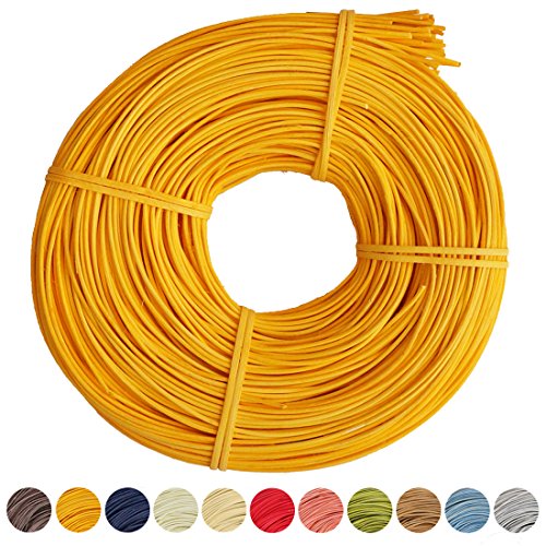 famos Peddigrohr/Flechtmaterial 2 mm/ca. 250g (gelb) von famos