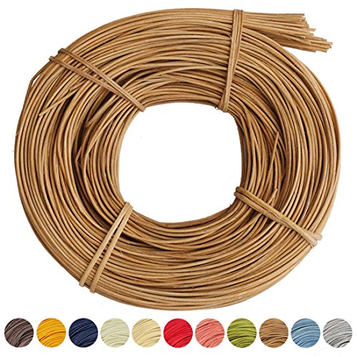 famos Peddigrohr/Flechtmaterial 2 mm/ca. 250g (Hellbraun) von famos
