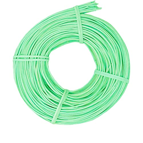 famos Peddigrohr Flechtmaterial Korbflechten 2,25 mm viele Farben zur Auswahl (100g, Pistazie) von famos