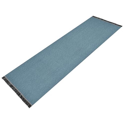 famyily Badteppich mit Leinenstruktur, waschbar, rutschfest, für Flur, Eingangsbereich, Büro, Heimdekoration von famyily