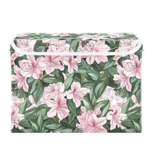 famyily Nepal Tree Rhododendron Beauty Summer Flowers Aufbewahrungsboxen Behälter zum Organisieren von Deckeln für Bücherregal von famyily