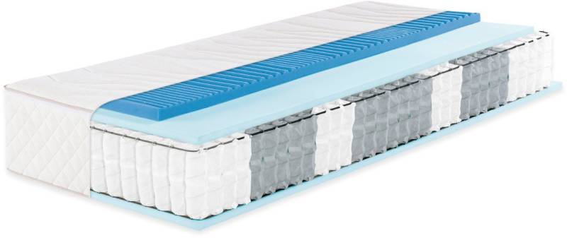 Taschenfederkernmatratze fan Boxspringmatratze m. Thermogelauflage, fan, 33 cm hoch, (1-tlg), mit integriertem Gel-Topper von fan