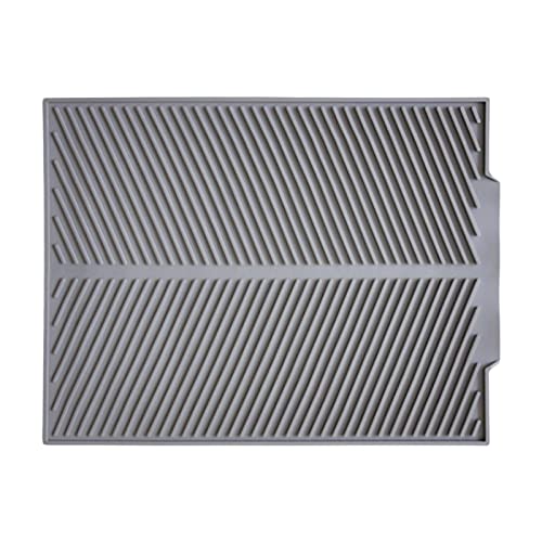 Abtropfmatte | Faltbare Silikon-Abtropfmatte – rutschfeste, hitzebeständige Trockenpads für Geschirr, Küchenspüle, Arbeitsplatte, Esstischschutz Abtropfmatte | Faltbare Silikon-Abtropfmatte – rutschfeste, hitzebeständige Trockenpads für Geschirr, Küchenspüle, Arbeitsplatte, Esstischschutz von fanelod