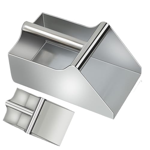 Edelstahl Futterschaufel – Schaufel – Kaffeebohnen Futter Süßigkeiten Schaufel Hundefutter Schaufel Schaufeln für Küche Outdoor von fanelod