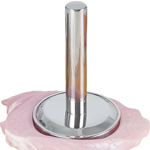 Fleischklopfer – Fleischklopfer – Fleischklopfer aus Edelstahl, verdickter Fleischhammer, Werkzeug, Premium-Fleischklopfer, seitlicher Hammer zum Zartmachen und Abflachen von fanelod