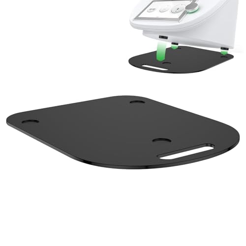 Küchengeräte-Schiebetablett – Acryl-Mixer-Schieber-Tablett | stabiles Rollgeräte-Tablett, transparentes, elegantes Schiebe-Tablett, Mixer-Schieber-Tablett für Arbeitsplatte von fanelod