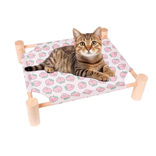 Mittlere Erhöhte Outdoor Hundebett Kühlbett Bett, Abnehmbare Hängematte Haustier Hängematte Katze Hund Betten Mit Waschbar Atmungsaktive Mesh, Pet Möbel, Tragbares Bett für Haustiere Indoor Outdoor Mittlere Erhöhte Outdoor Hundebett Kühlbett Bett, Abnehmbare Hängematte Haustier Hängematte Katze Hund Betten Mit Waschbar Atmungsaktive Mesh, Pet Möbel, Tragbares Bett für Haustiere Indoor Outdoor von fanelod
