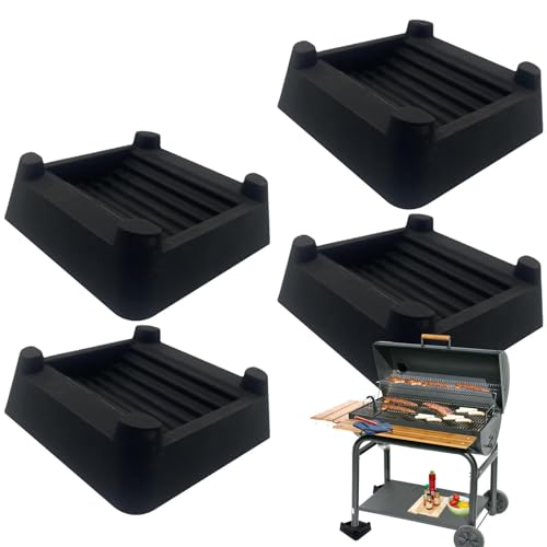 Möbelkeile - Grillplatte Nivellierung Shims | Möbelkeile | Composite-Shims | Backblech Nivellierung Shims Kit | Platzsparendes Kochzubehör für Picknick, Grill, Outdoor-Aktivitäten, Camping von fanelod