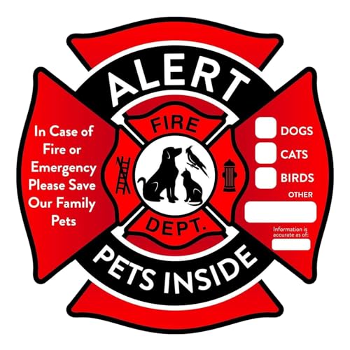 Pet Alarm Aufkleber, Haustier Innen Aufkleber, Pet Rescue Aufkleber Brandschutz Haustiere Fenster Lampen Mit Kleber Speichern Unsere Haustiere Finder Fenster Aufkleber Sicherheit Pet Marke Pet Alarm Aufkleber, Haustier Innen Aufkleber, Pet Rescue Aufkleber Brandschutz Haustiere Fenster Lampen Mit Kleber Speichern Unsere Haustiere Finder Fenster Aufkleber Sicherheit Pet Marke von fanelod
