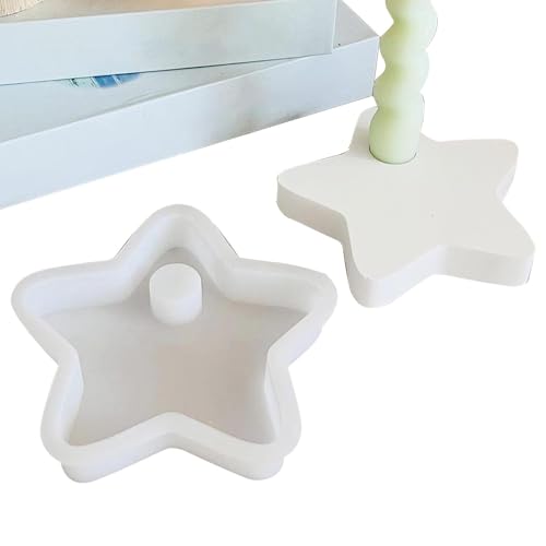 Stern-Kerzenhalter-Silikonformen, Silikon-Stern-Kerzenhalter-Form, Weihnachtsdekoration, Harzguss-Silikonformen, Stern-Silikonformen, vielseitige Kerzenhalter-Harzform für Zuhause Stern-Kerzenhalter-Silikonformen, Silikon-Stern-Kerzenhalter-Form, Weihnachtsdekoration, Harzguss-Silikonformen, Stern-Silikonformen, vielseitige Kerzenhalter-Harzform für Zuhause von fanelod