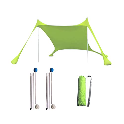 Strandzelt Sonnenschutz, UPF50+ Strandmuschel Baldachin, Tragbarer Sonnenschutz Strandzelt für Outdoor Camping, Leichter Outdoor-Sonnenschutz mit Tragetasche für Camping, Wandern, Picknick Strandzelt Sonnenschutz, UPF50+ Strandmuschel Baldachin, Tragbarer Sonnenschutz Strandzelt für Outdoor Camping, Leichter Outdoor-Sonnenschutz mit Tragetasche für Camping, Wandern, Picknick von fanelod
