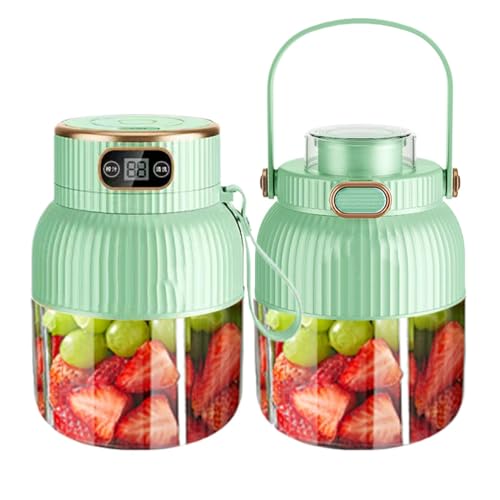 Tragbarer Mixer, Multifunktionaler tragbarer Entsafter Becher mit Digitalanzeige, tragbarer Mixer USB wiederaufladbar, Saftbecher Mixer, tragbarer Mixer USB wiederaufladbar, Entsafter Mixer für Küche Tragbarer Mixer, Multifunktionaler tragbarer Entsafter Becher mit Digitalanzeige, tragbarer Mixer USB wiederaufladbar, Saftbecher Mixer, tragbarer Mixer USB wiederaufladbar, Entsafter Mixer für Küche von fanelod