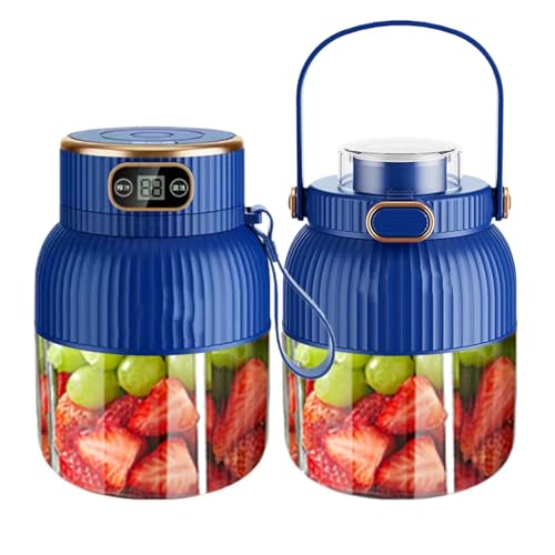 Tragbarer Mixer, Multifunktionaler tragbarer Entsafter Becher mit Digitalanzeige, tragbarer Mixer USB wiederaufladbar, Saftbecher Mixer, tragbarer Mixer USB wiederaufladbar, Entsafter Mixer für Küche Tragbarer Mixer, Multifunktionaler tragbarer Entsafter Becher mit Digitalanzeige, tragbarer Mixer USB wiederaufladbar, Saftbecher Mixer, tragbarer Mixer USB wiederaufladbar, Entsafter Mixer für Küche von fanelod