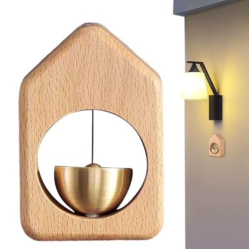 Türklingel | Magnetischer, tragbarer Dopamin-Türgürtel, Holz-Türklingel, Messing, einfache Installation, Türklingel mit angenehmem Ton zum Öffnen der Tür Türklingel | Magnetischer, tragbarer Dopamin-Türgürtel, Holz-Türklingel, Messing, einfache Installation, Türklingel mit angenehmem Ton zum Öffnen der Tür von fanelod