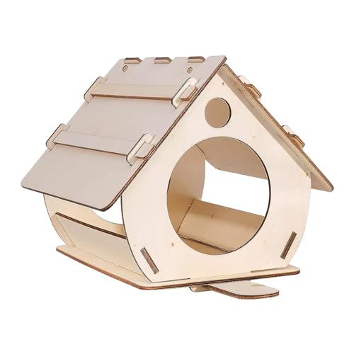 Vogelhausfutter Hängende Vogelfutternapf Hängende Vogelfutternapf mit Dach Gartenbaumfutterstation Holz Vogeltische für Garten Nistkasten für Gartenvögel Vogelhausfutter Hängende Vogelfutternapf Hängende Vogelfutternapf mit Dach Gartenbaumfutterstation Holz Vogeltische für Garten Nistkasten für Gartenvögel von fanelod