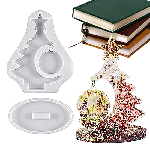 Weihnachts-Bilderrahmen-Form, Weihnachts-Bilderrahmen-Bastelform, Weihnachtsbaum-Form, Epoxid-Gussformen, große Tischdekoration, Weihnachten Weihnachts-Bilderrahmen-Form, Weihnachts-Bilderrahmen-Bastelform, Weihnachtsbaum-Form, Epoxid-Gussformen, große Tischdekoration, Weihnachten von fanelod