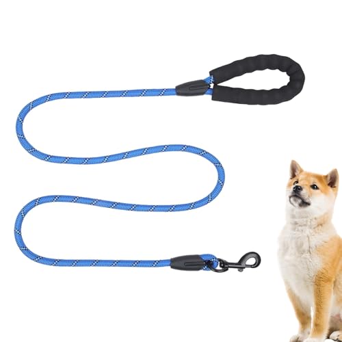 Welpenleine für Hunde, sicherer und bequemer gepolsterter Griff, Hundetrainingsleine Traktionsseil, 12,7 cm langes haltbares Seil für Outdoor-Aktivitäten und Training von fanelod