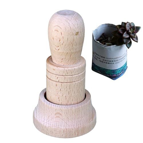 Zeitungsmacher, Papiertopfmacher für Sämlinge, Holz Zeitungsplanter, Halbbiologisch abbaubare Starttöpfe Sämlingtöpfe für den Garten, Papierherstellung Werkzeug von fanelod