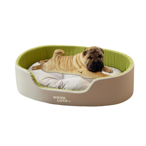 fanelod Hundebett – Doppelseitiges Hundebett Couch | Orthopädisches Hundesofa Betten Haustierbett | Bequeme Hundesofa | Abnehmbare Katzenschlafmatte Warmnest | Vier-Jahreszeiten-Hundesofa Bett, 50 x von fanelod