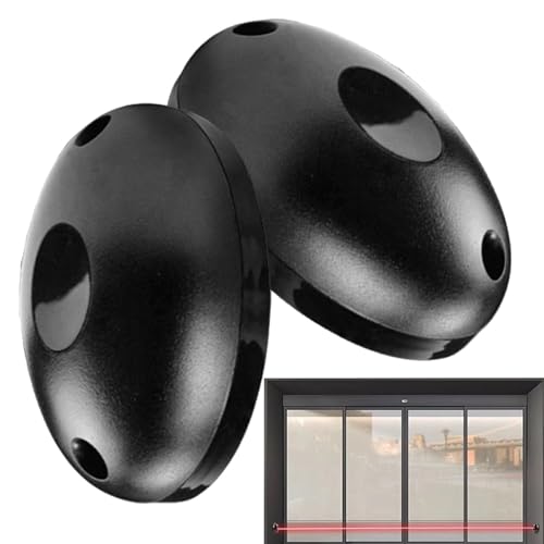 fanelod IR-Detektor, Garagentor-IR-Sensor | 12V wasserdichte IR-Strahlsensoren | Diebstahlalarm, 1 Paar Bewegungsmelder für Toröffner, Zugangskontroll-Sicherheitsalarmsysteme von fanelod